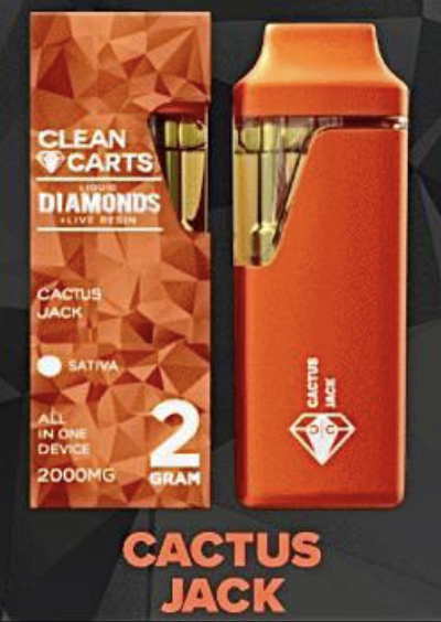 Cactus Jack Clean Carts Disposable
